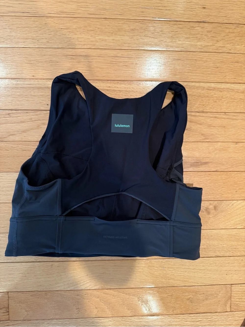 lululemon athletica Black graphite hike to swim matching set